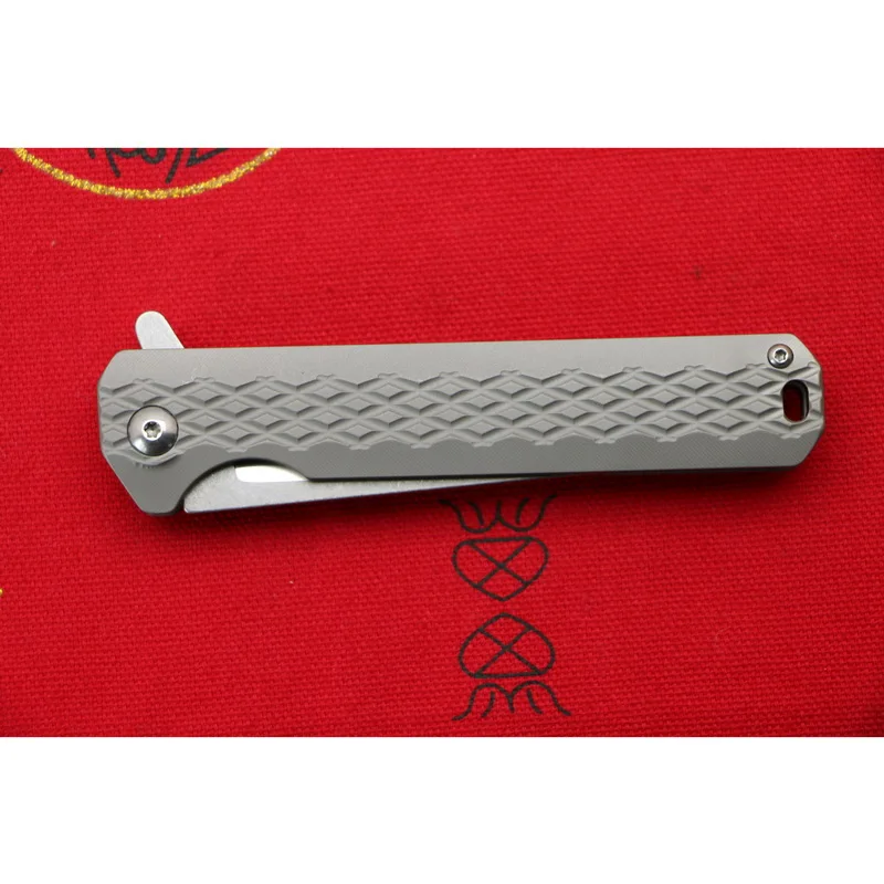 LOVOCOO A08 9cr18mov лезвие titanium ручка Флиппер складной нож для отдыха на открытом воздухе, для кемпинга, охоты, карманный тактический фрукты Ножи EDC инструменты