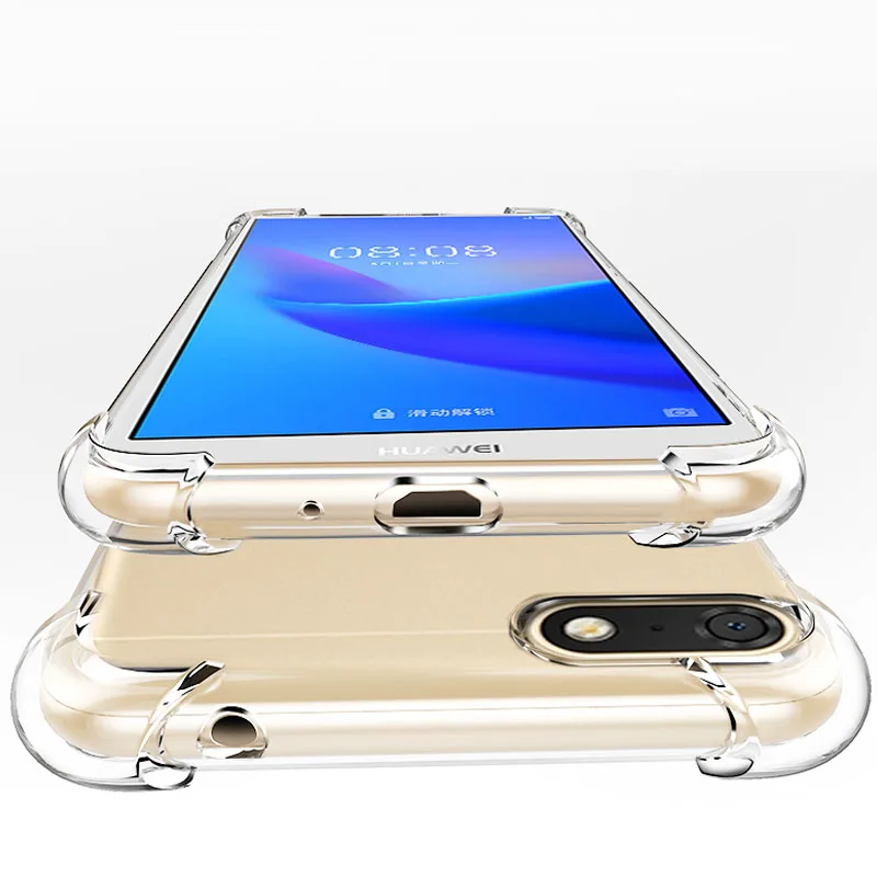 YUETUO 5,4" чехол на заднюю панель телефона, capinha, coque, чехол, чехол для huawei Y5 Prime y 5 7a DUA-L22 7 a силиконовые аксессуары