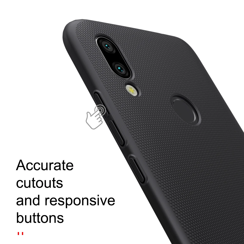 Чехол Nillkin для Xiaomi Redmi Note 7/7 Pro/6 Pro/Note 5/для Go 7/6/6A/для A2 Lite матовый жесткий чехол |