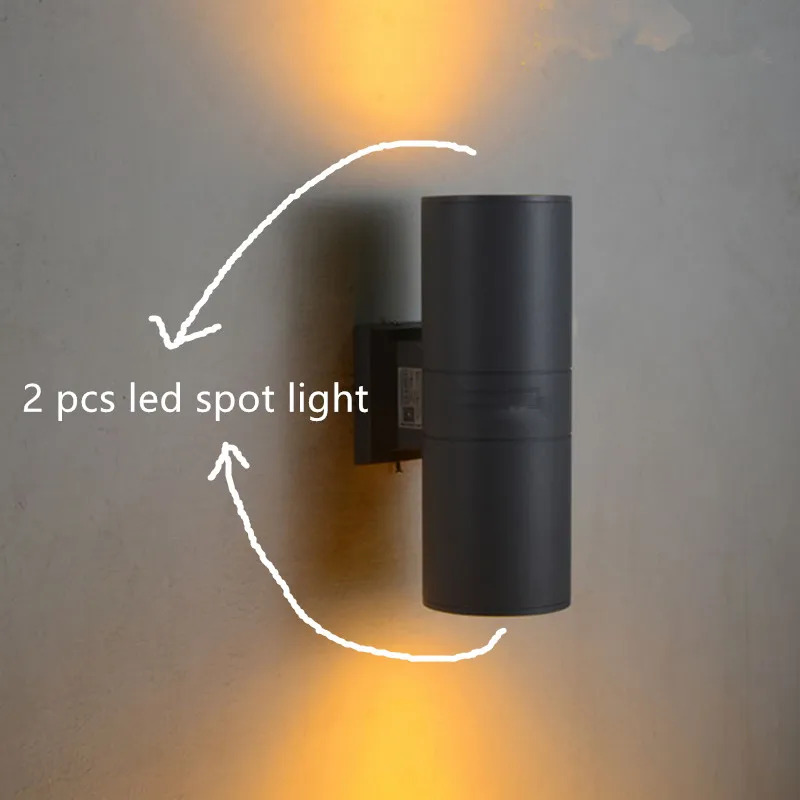 Yard 12W Led IP65 водонепроницаемое Наружное освещение led панель наружная настенная