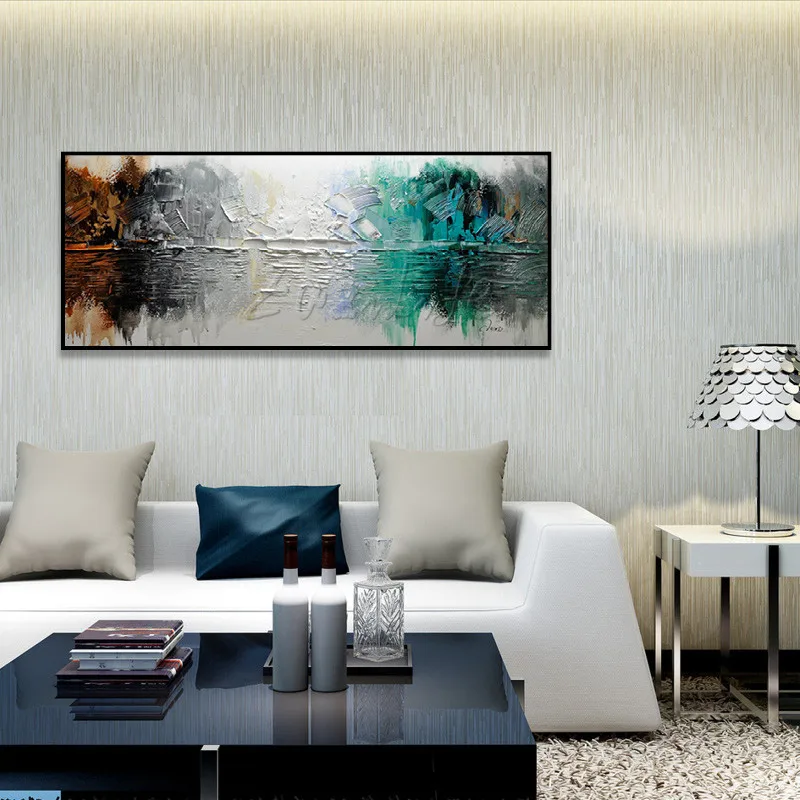 Ручная роспись холст картины маслом настенные художественные для гостиной