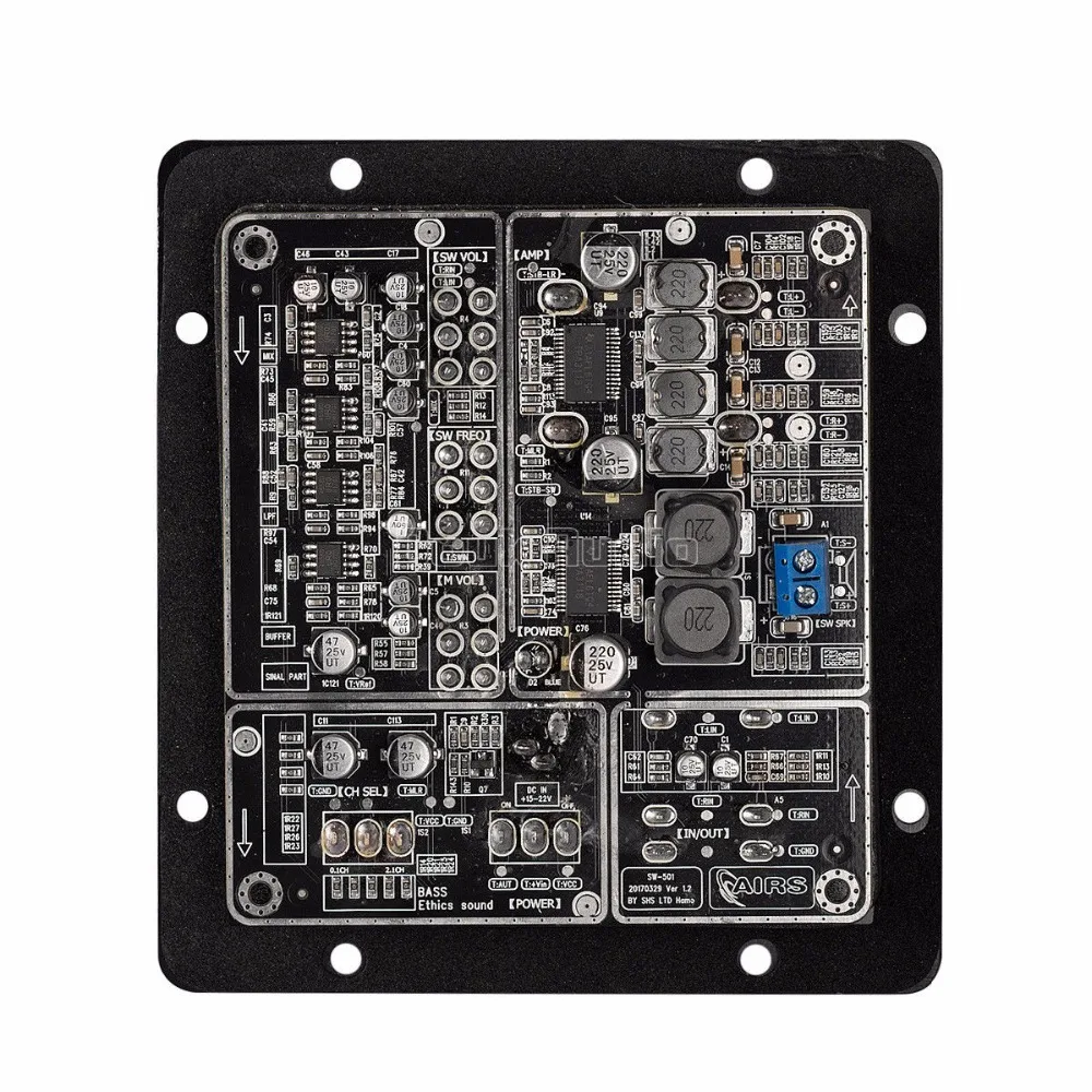 Новейший Nobsound HiFi TPA3118 цифровой 2,1 канальный сабвуфер встроенный усилитель басовые колонки доска
