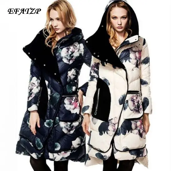 Модный бренд CLJ новый дизайнерский Свободный Повседневный вельветовый пуховик с