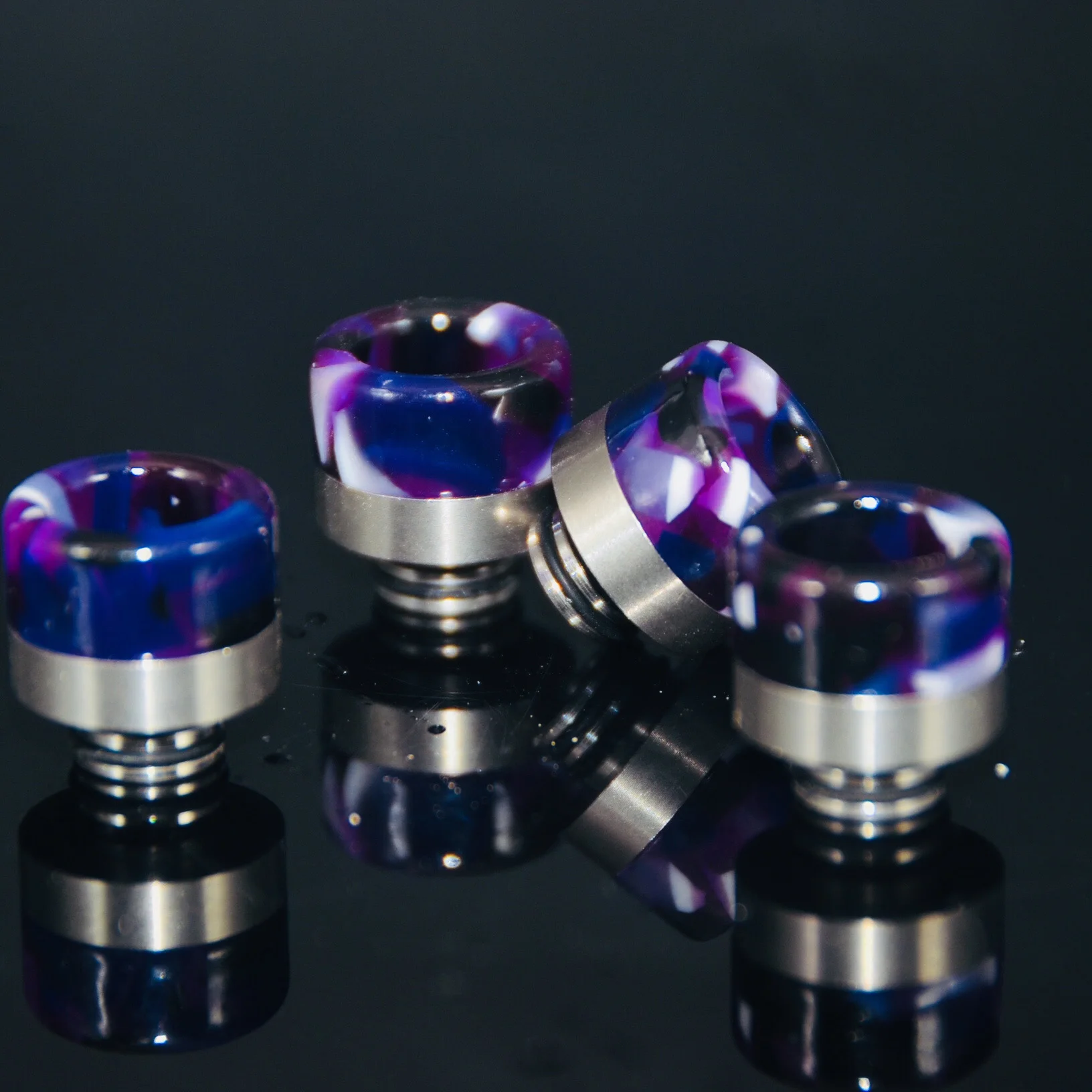 510 фиолетовая смола сменный капельный наконечник для Haku Riviera RDTA/Uwell Crown 4 IV/SiChro RDA/Eleaf