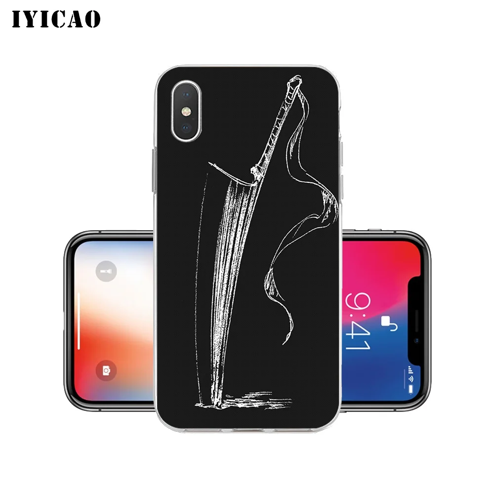 IYICAO Ichigo BLEACH Мягкий силиконовый чехол для телефона iPhone X XR XS MAX 6 6s 7 8 Plus 5 5S SE TPU