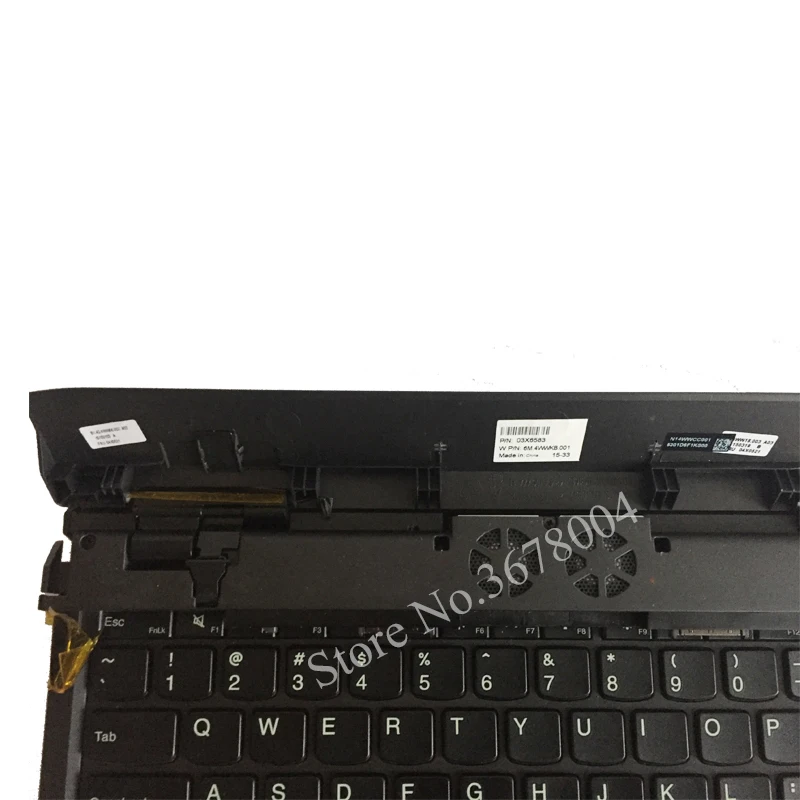 Для Lenovo ThinkPad X1 Helix US клавиатура + Упор для рук нижняя часть вентилятор радиатор