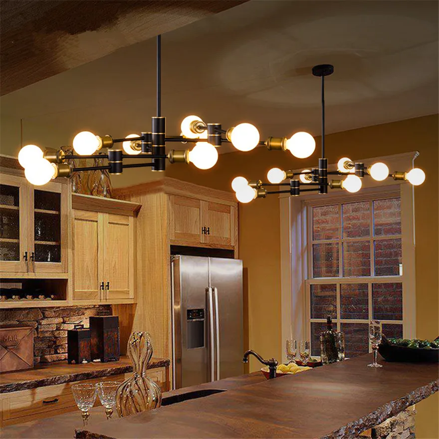 Романтичные подвесные светильники счетчик для кафе бара ресторана гостиной