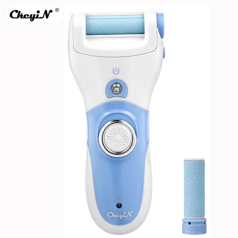 Electric Foot Care Tool Dead Skin Remover Feet Exfoliator Heel Grinding Pedicure Feet File Callus Remove Rough Fine Roller Head