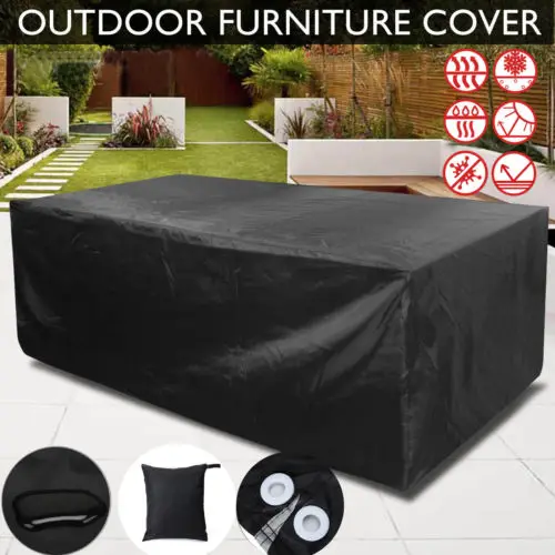 6 Size Outdoor Premium Heavy Duty Garden Furniture Waterproof Cover Patio Table Sofa Covers Set Shelter Sun Protector | Дом и сад