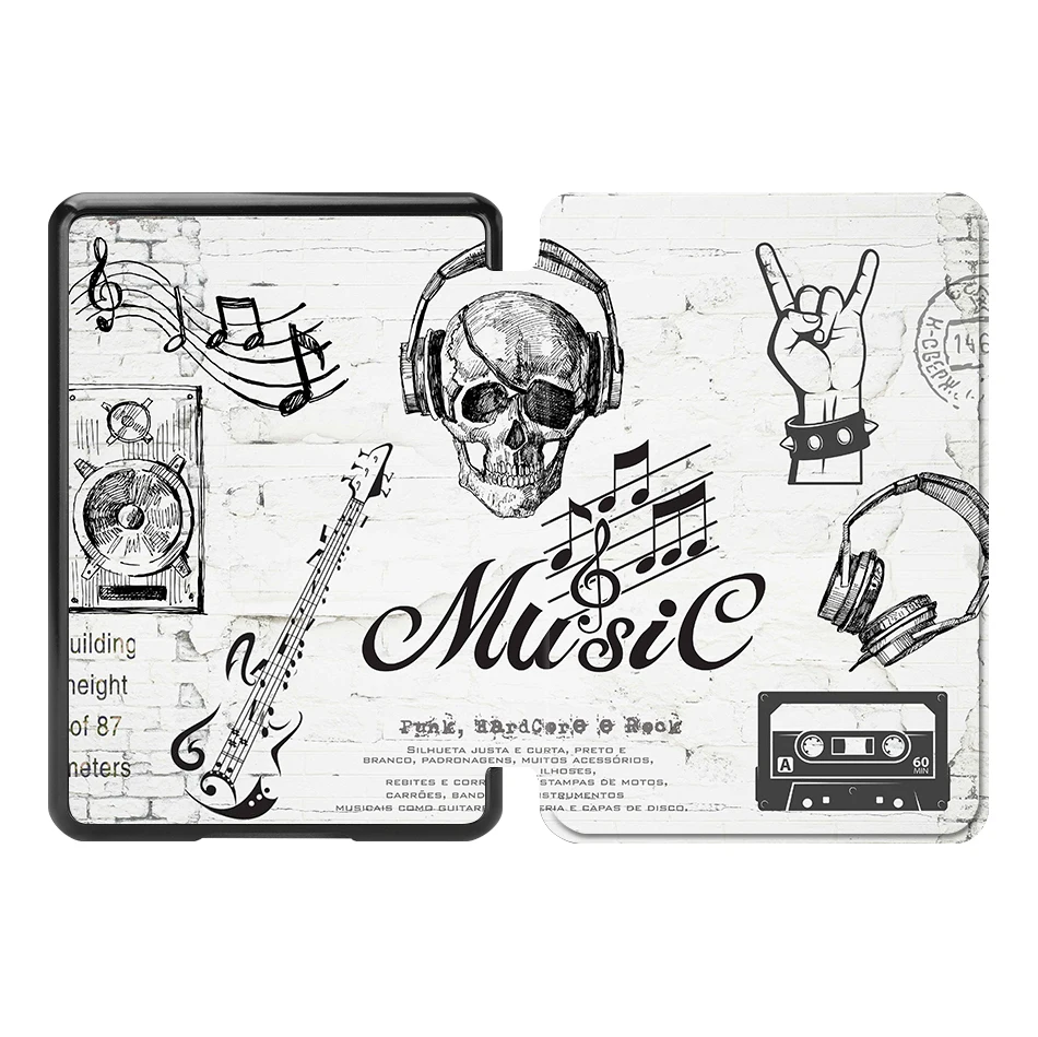 AM11 MTT из искусственной кожи чехол для amazon Kindle Paperwhite выпуск Graffit флип смарт-чехол для amazon Kindle Paperwhite 4 Чехол - Цвет: AM11