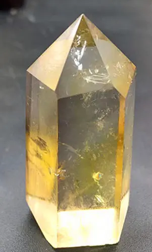 

44 g natural citrine healing quartz crystal polished wand point