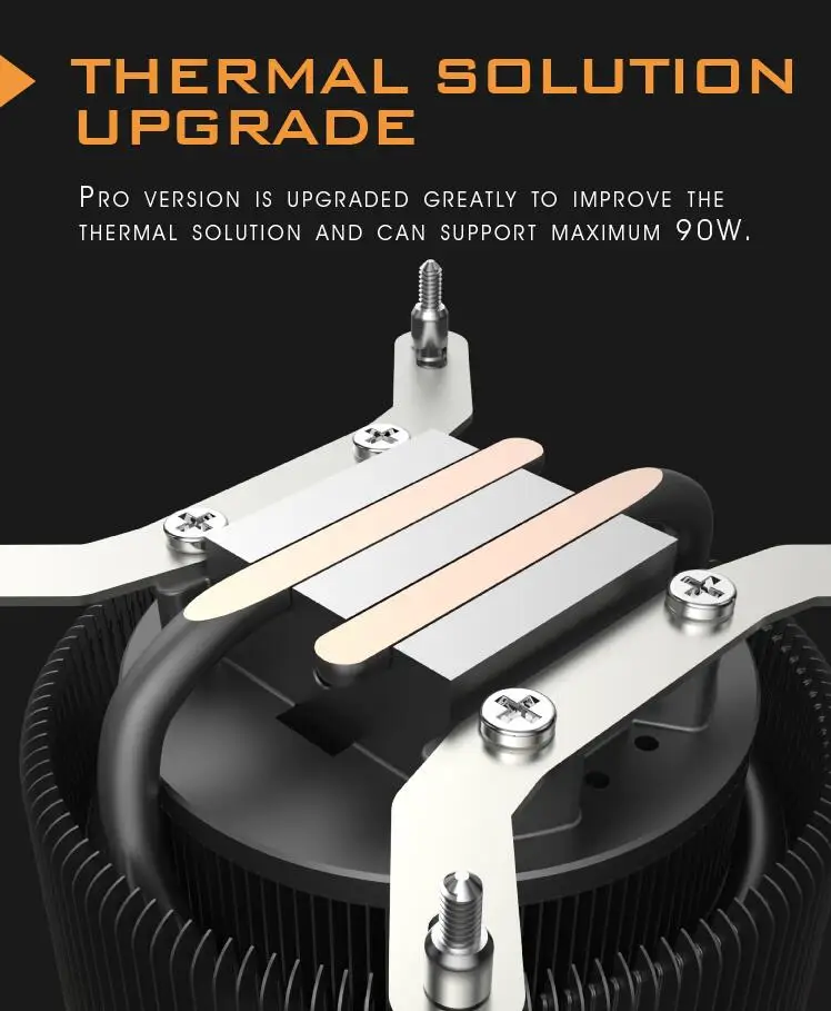 Aigo процессорный кулер 5V TDP 280W 4pin LED PWM RGB вентилятор Радиатор материнская плата синхронизации Управление вентилятор охлаждения для intel AM3/AM4/2011/LGA