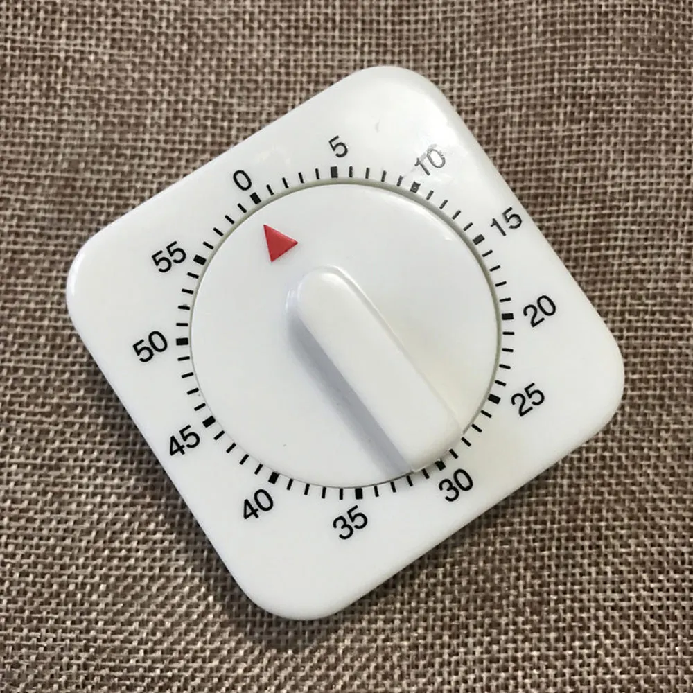 60 минут кухонный таймер отсчет вниз Будильник Напоминание механический для