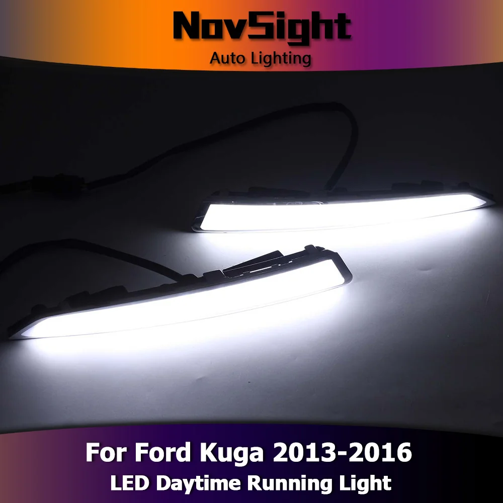 NOVSIGHT Автомобильные дневные ходовые огни противотуманные фары сигнал поворота