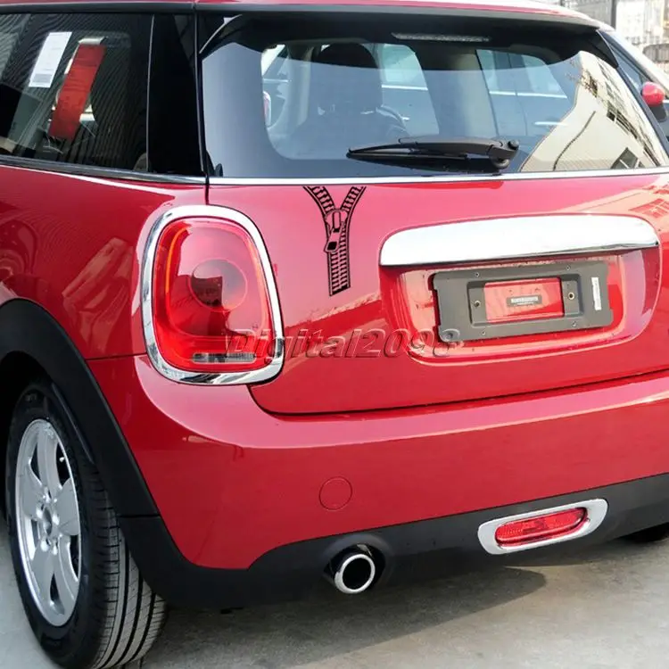 Yetaha графический стикер на молнии для автомобиля креативный мотоциклетные