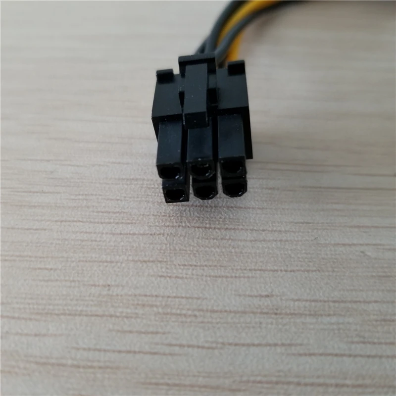 1 шт. 15Pin SATA к PCI-E 6Pin адаптер питания кабель Шнур 18AWG провод для PCIe графическая