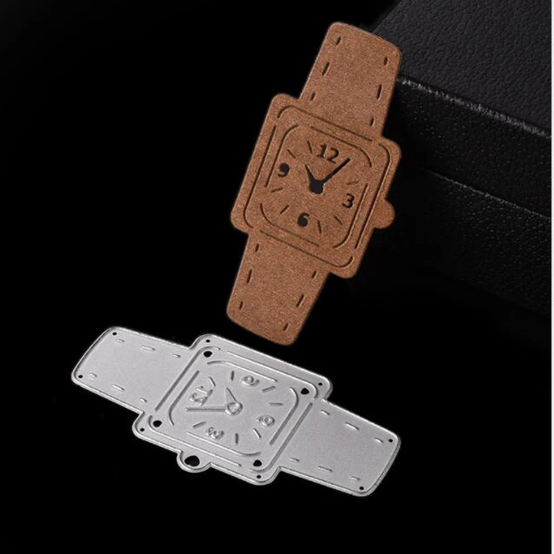 

SCD360 Watch Metal Cutting Dies For Scrapbooking Stencils DIY Album Cards Decoration Embossing Folder Craft Die Cuts Tool New