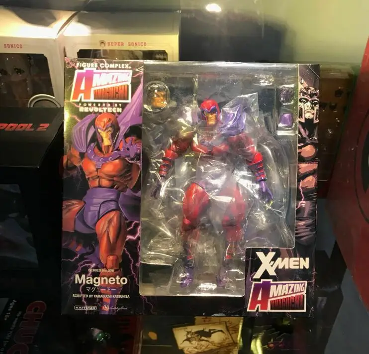 Marvel X-MEN 16 см в коробке Магнето макс. эйзенхард супер герой BJD фигурка модели