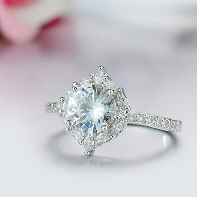 Новый стиль Европейский и американский популярный Шарм Круглый Большой Кристалл