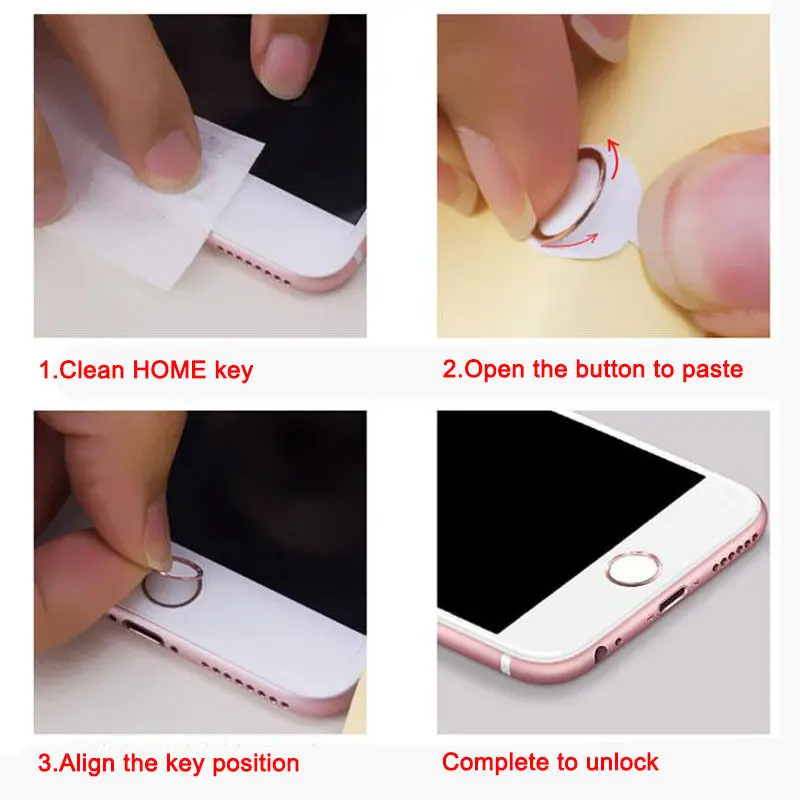 NOTOW Кнопка Домой идентификация отпечатка пальца Touch ID стикер для iphone5 5s SE /6 6s/6plus 6s