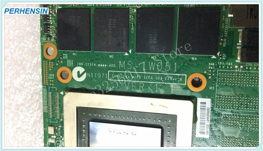 Для MSI GT60 GT70 1762 ноутбук MS 1W051 N13E GS1 LP A1 GTX670M 1 5G GDDR5 MXM графическая
