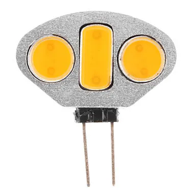 5 шт. G4 светодиодный 12V 4,5 W 3-COB 420lm Bombillas светодиодный лампочка G4 12v