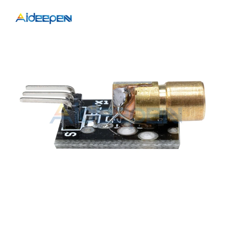 5 шт. DC 5V KY-008 650nm лазерный модуль датчика 6 мм МВт красная лазерная указка точка
