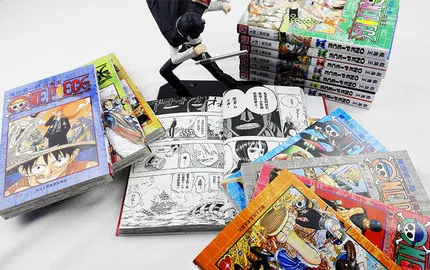 10 книг ONE PIECE Vol.11 12 13 14 15 16 17 18 19 20 японский графический роман манга комикс набор
