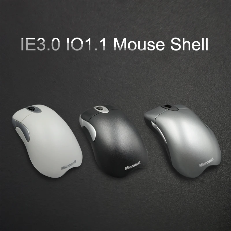 Чехол для мыши Microsoft IO1.1 IE3.0 red shark Polar top bottom Shell roller wheel Mouse|Аксессуары мышей и