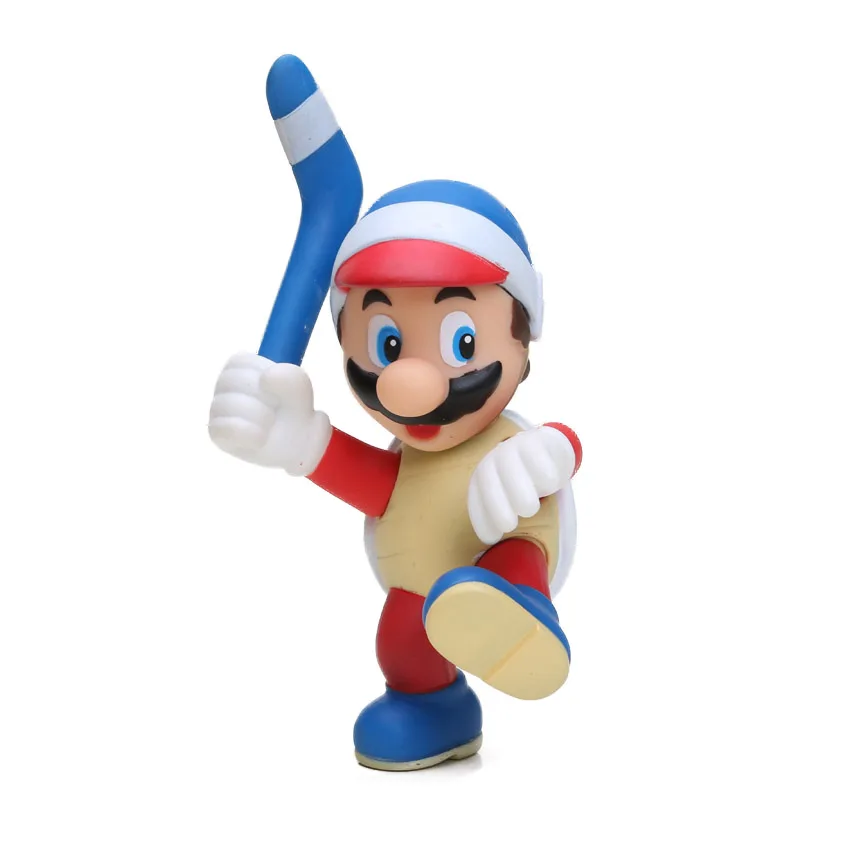13 см Фигурки "Супер Марио" игрушки Super Mario Bros Bowser Luigi Koopa Yoshi Mario Maker Odyssey ПВХ фигурка модель куклы игрушки
