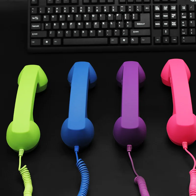 Ретро телефон радиационные приемники классический наушник микрофон сотовый