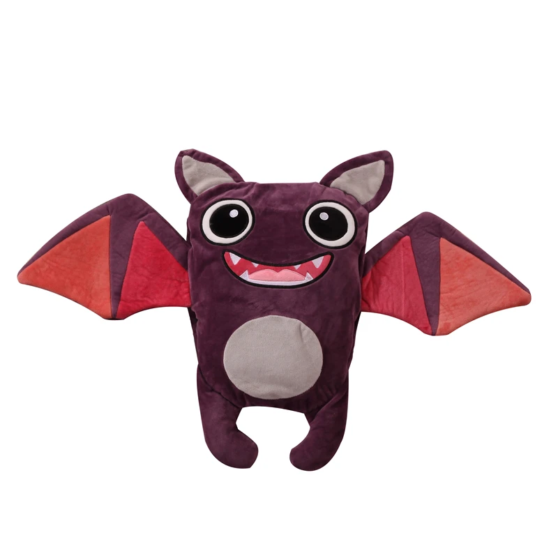 Маленькие монстры Пледы 100% полиэстер флис Одеяла для Обувь мальчиков фиолетовый