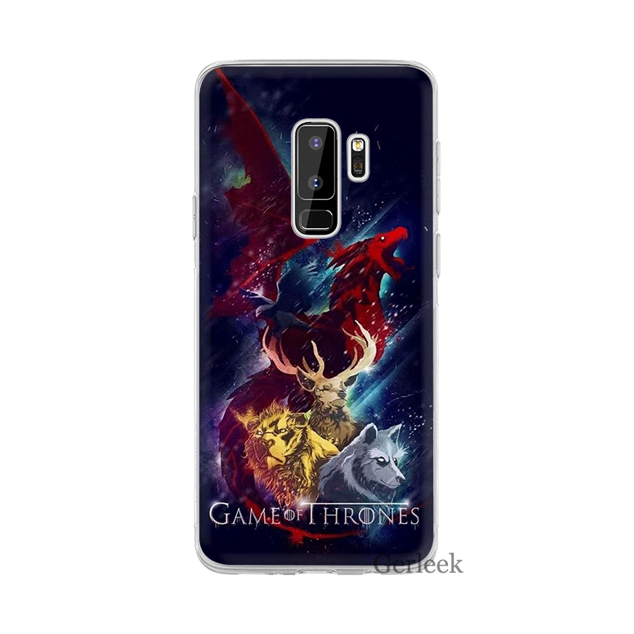 Чехол для телефона Desxz Samsung Galaxy M10 M20 M30 A7 A9 A10 A30 A40 A50 A70 чехол трон игра | Мобильные