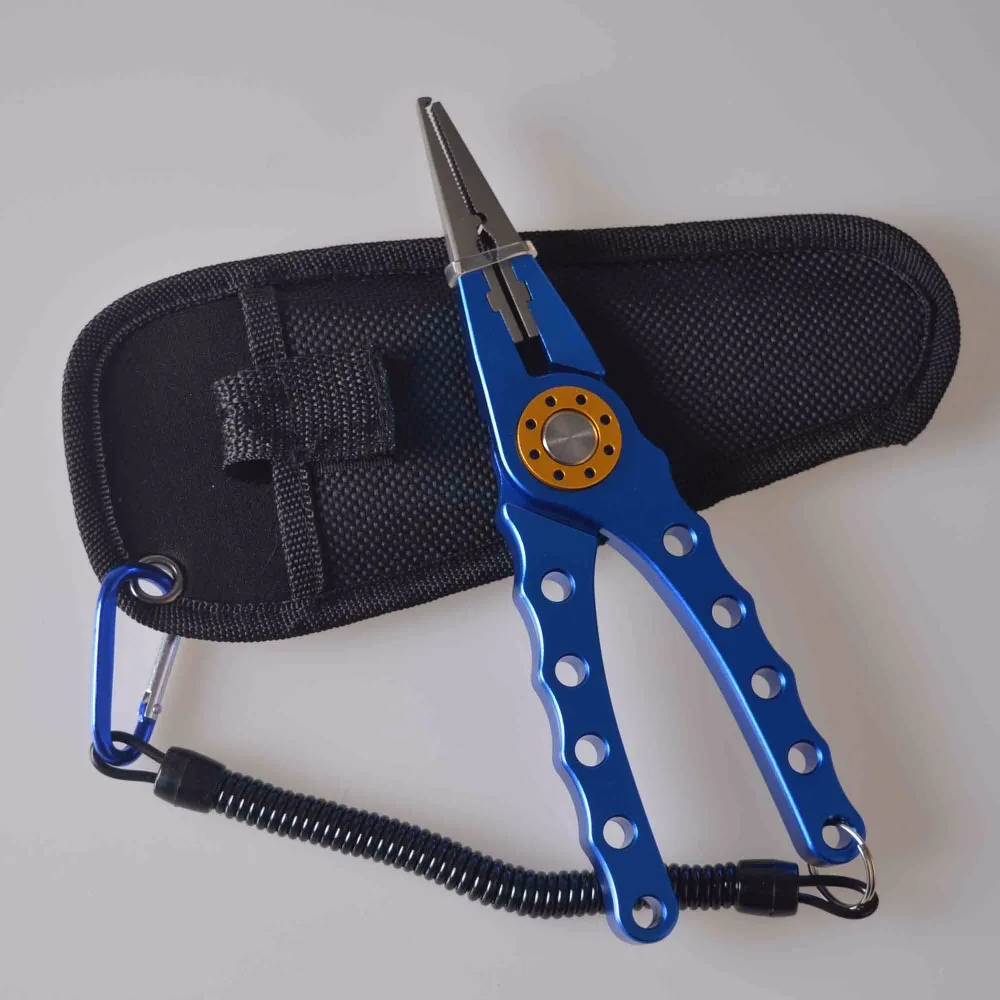 Многофункциональные плоскогубцы из нержавеющей стали, ножницы, леска, резак, удаление крючка, оборудование, Рыболовный инструмент