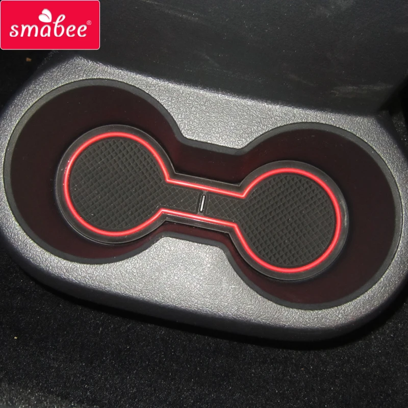 Smabee Gate slot pad for Compass Patriot 2007 - 2016 Liberty Anti-Slip Mat Interior Accessories Cup Holders Non-slip mats |