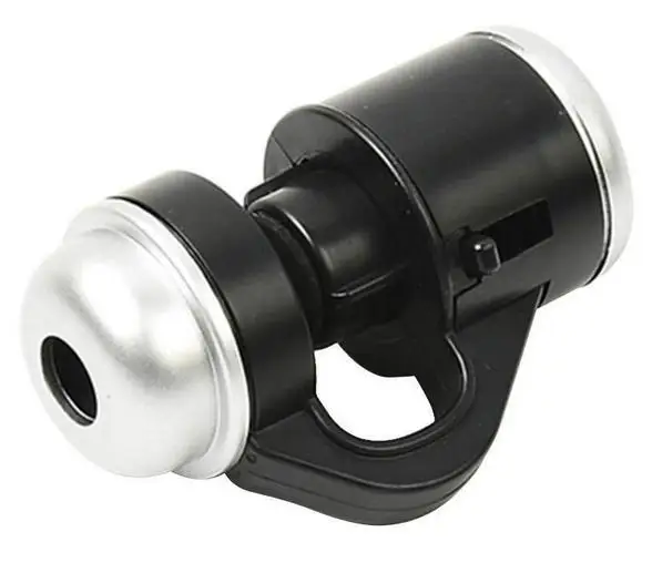 Микроскоп для мобильного телефона с увеличением 30x светодиодный микроскоп