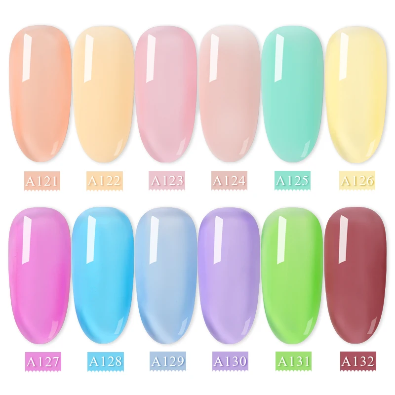 Полупрозрачный Гель-лак для ногтей 7 мл | Красота и здоровье