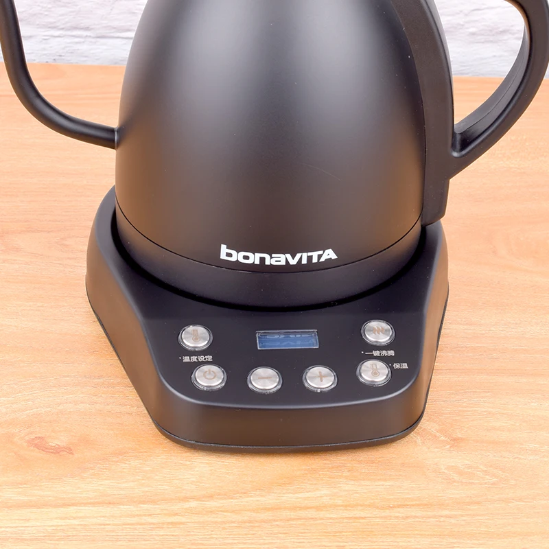 Bonavita Электротермический чайник, электрический кофейник, капельные чайники, нержавеющая сталь, контроль температуры, горшок 220 В 1000 Вт 50 Гц