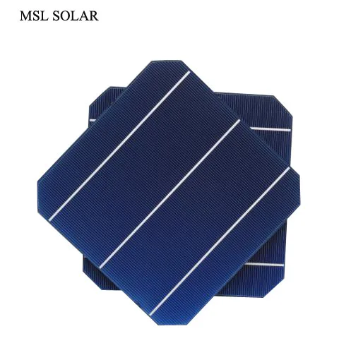 

ALLMEJORES 156MMx156MM Monocrystalline solar cell A Grade 4.8W 0.5V Top Quality 6x6 Solar cells for DIY Solar panels 25pcs/Lot