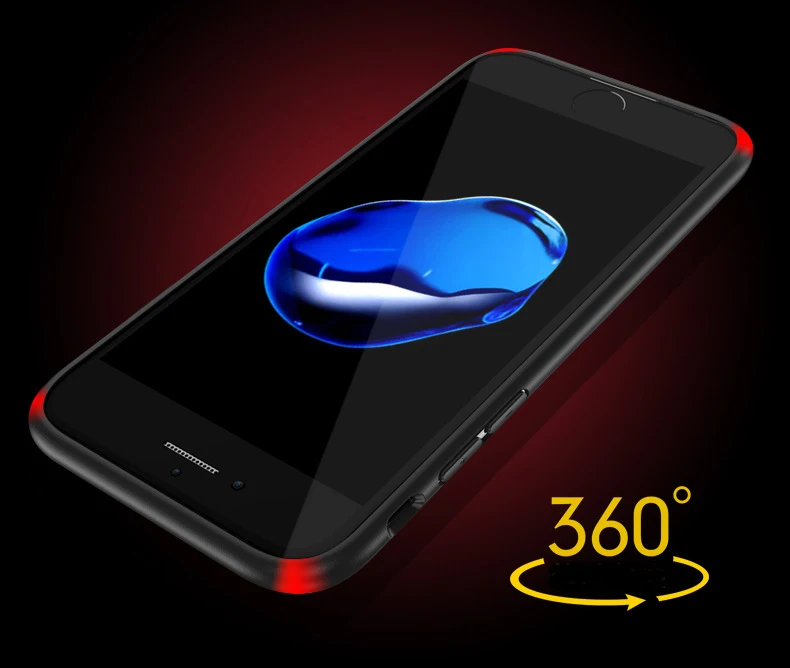 3000/4200 мАч Тонкий силиконовый чехол для зарядного устройства iPhone 7 8 6 s Plus внешний