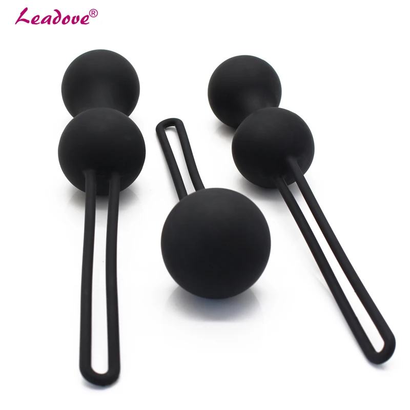 Вагинальные шарики Geisha Balls вагинальные из мягкого силикона умный вибратор с