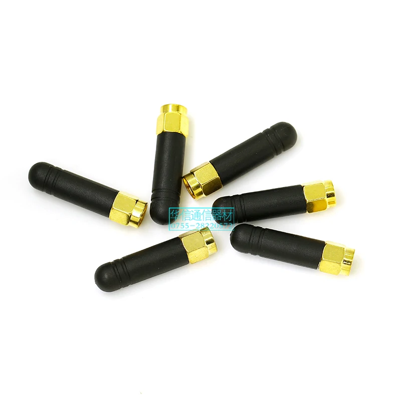2.4G/wifi SMA male inner screw needle antenna short sleeve total length 3.5CM 2dbi | Мобильные телефоны и аксессуары