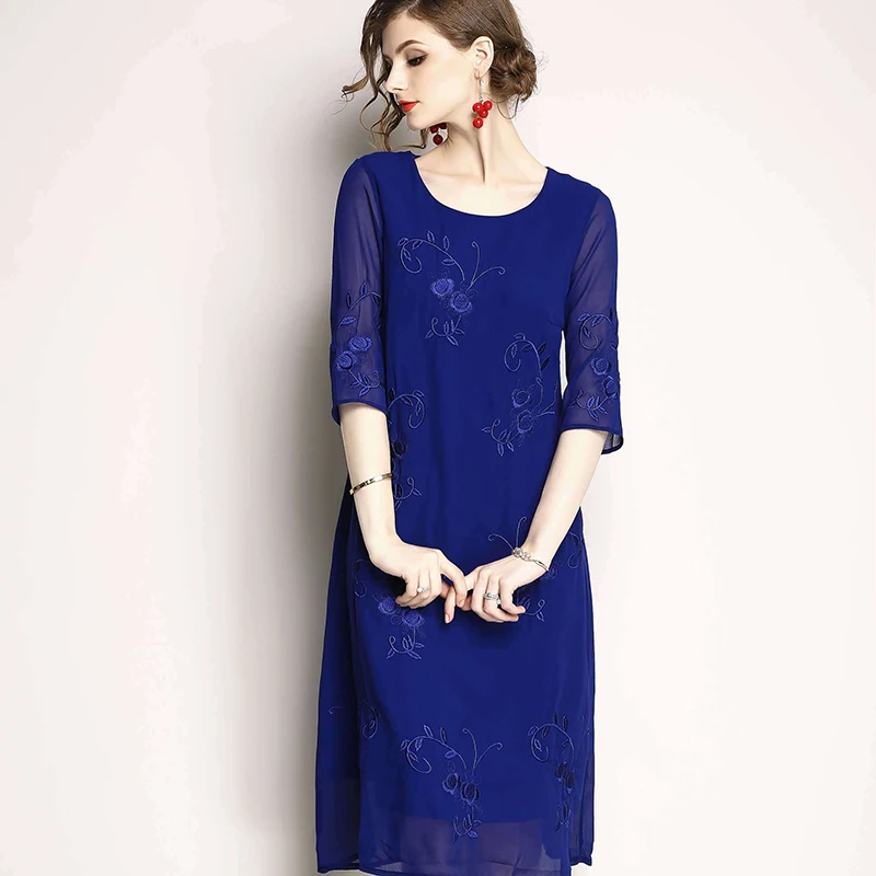 Высококачественное элегантное розовое вечернее свободное платье до середины