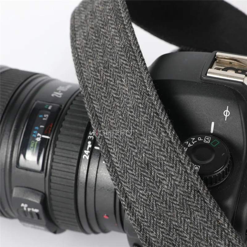 Регулируемый кожаный ремешок для камеры DSLR ретро элегантный прочный мягкий