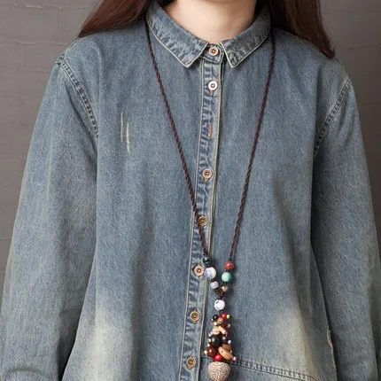 Повседневное прямое однотонное летнее платье с длинными рукавами и карманами до