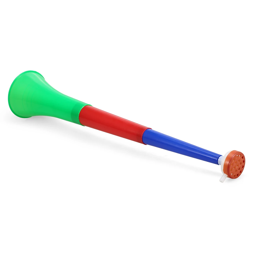 Пластиковые Vuvuzela рожки футбольный фанат труба Фанаты для футбольных спортивных