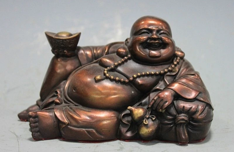 

Женский зал счастливая YuanBao Maitreya Rohan статуя Будды