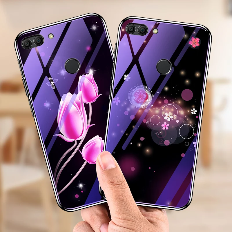 Стандарт Blu-Ray закаленное Стекло чехол для Xiaomi Mi 8 Lite Чехол Покрытие синий светильник класса люкс Стекло чехол s для Xiaomi Mi 8 Lite Чехол-сумка для телефона