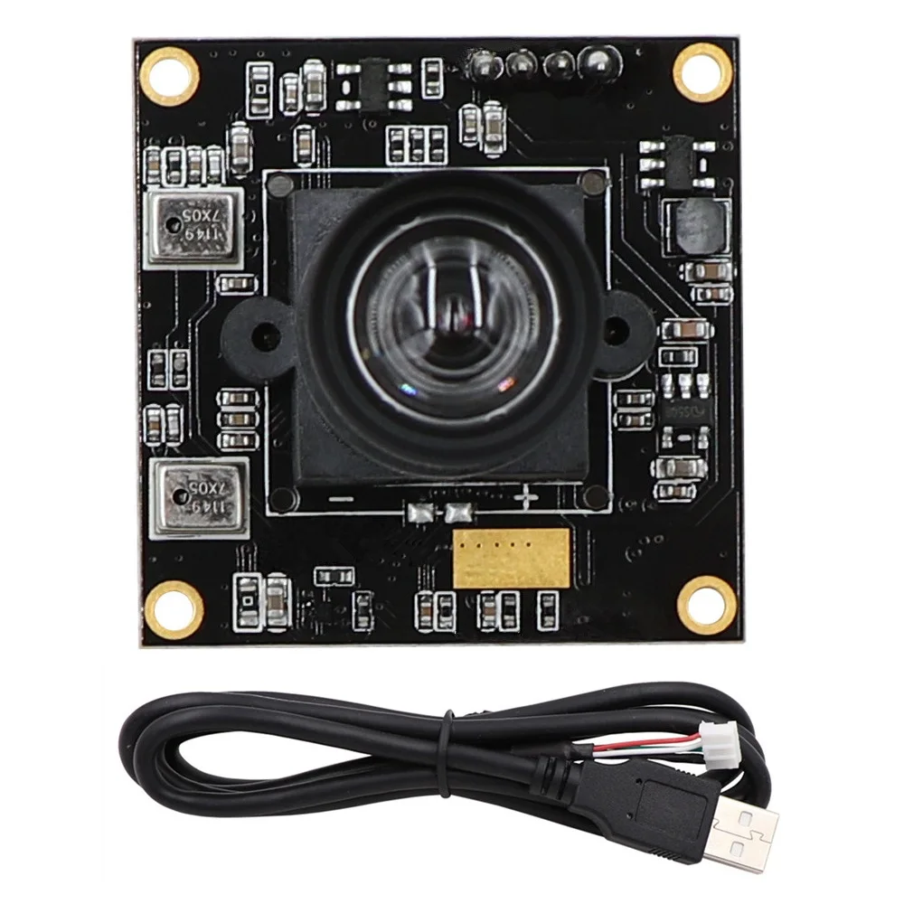 Без искажений звездный свет Низкое освещение 2MP 1080P Веб камера UVC USB модуль камеры