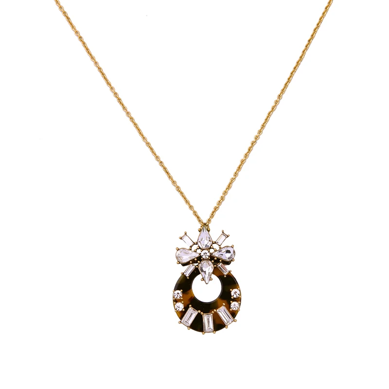 Оптовая цена Женская Модная бижутерия с кулоном ожерелье каплями Уникальные